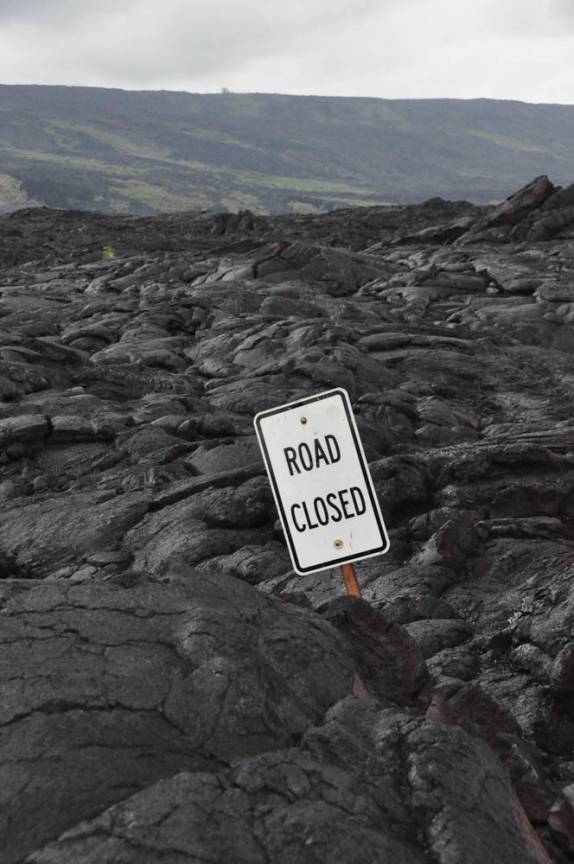 Pretty obvious! (Chain of Craters Road, em Volcano, na Big Island, no Havaí)
